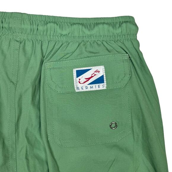 Bermies Boys Color Changing Swim Trunks Green To Crocodile 12 Water Reactive - Picture 5 of 7